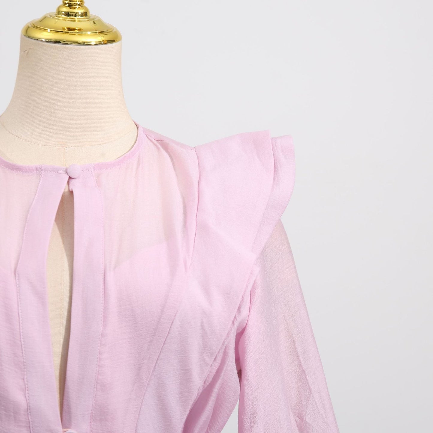 Dress with Asymmetric Design and Cut-Out Details