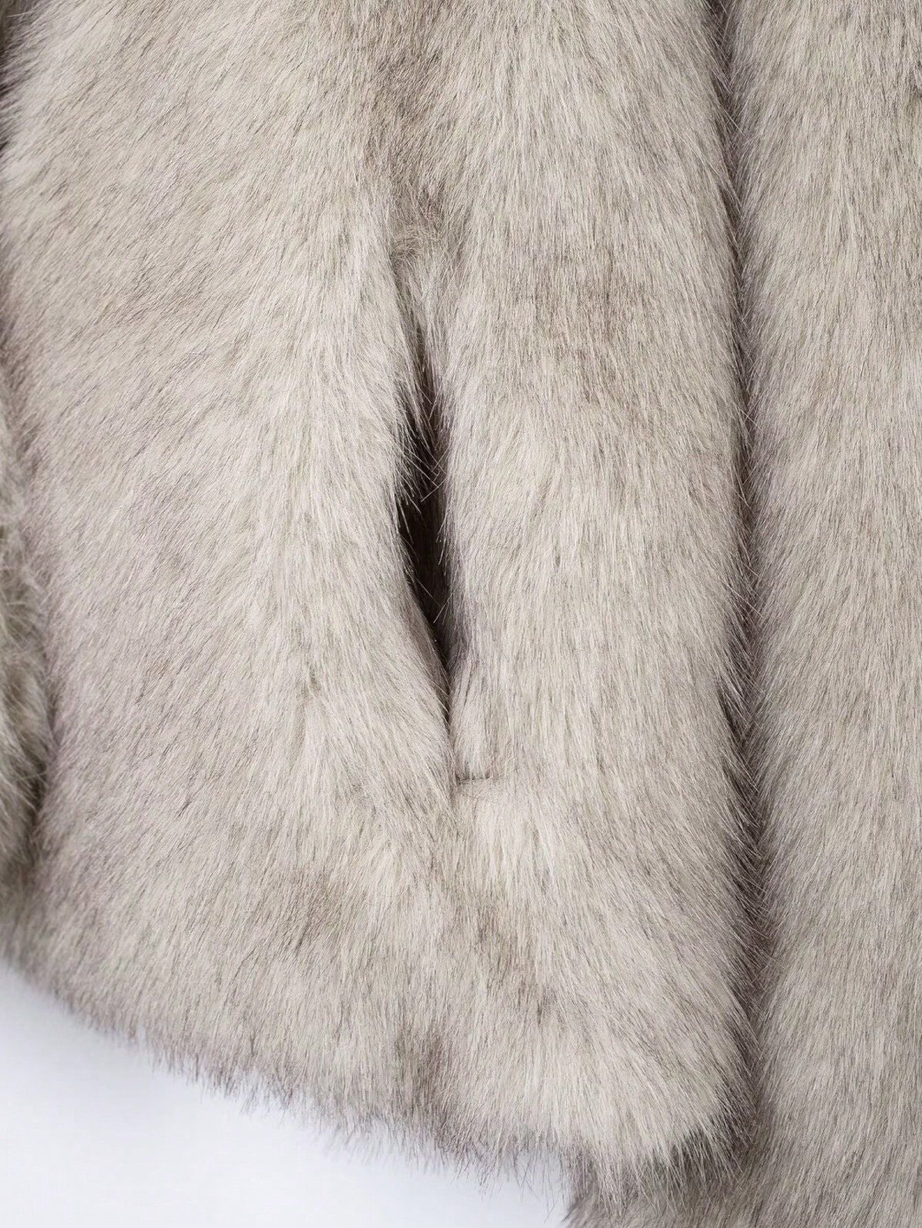 Faux Fur Effect Coat