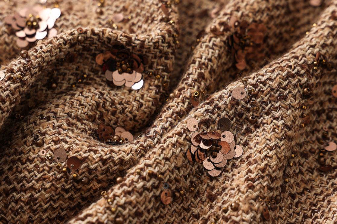 Mocha Mousse Cape Jacket