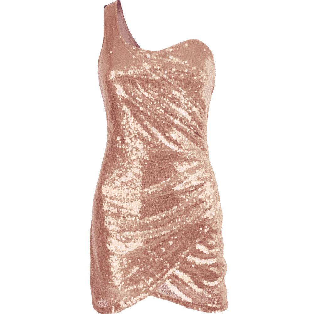 AM Vision RO Sparkling Mini Dress for Chic Nights